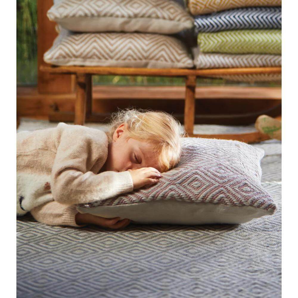 Diamond Sky Grey Hand-woven Rug – The Rugs