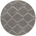 Moroccan Grey Shaggy Rug | 810