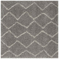 Moroccan Grey Shaggy Rug | 810