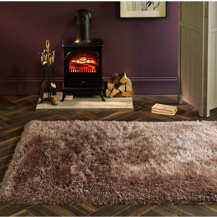 Extravagance Mink Shaggy Rug | 60's Glamour | The Rugs