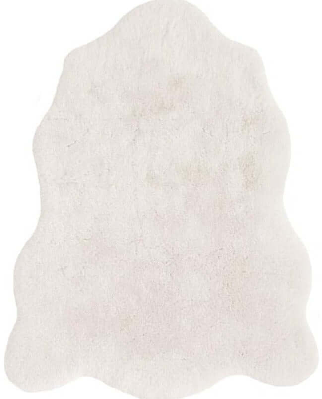Luxury White Faux Fur Rug | Soft, Stylish Home Decor