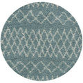 Moroccan Duck Egg Blue Shaggy Rug | 950
