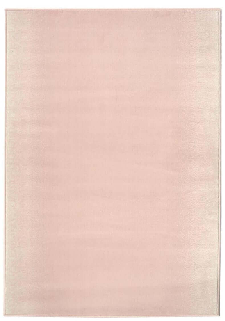 Ombre Design Living Room Rug in Pink | Low-Pile Indoor Rug