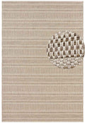 Indoor - Outdoor Arras Natural Cream | Handmade-Look