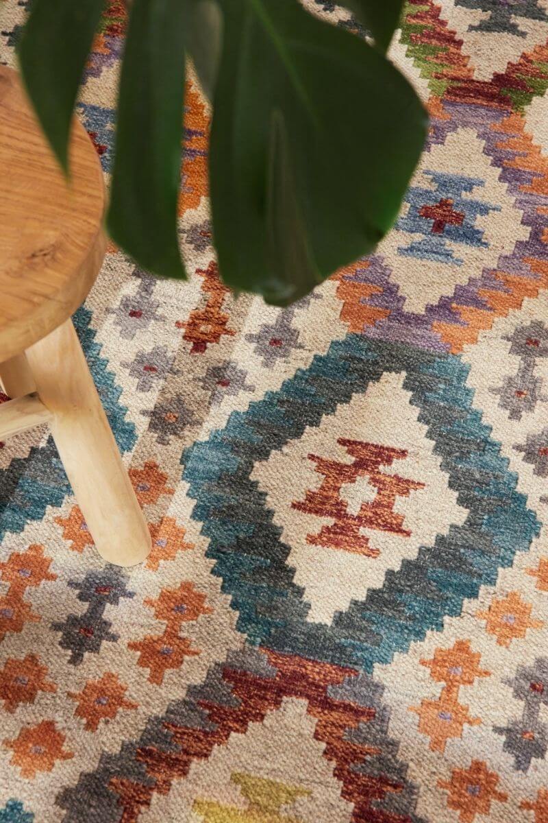 The Rugs Kamal Afghan Kelim Rug - Handwoven