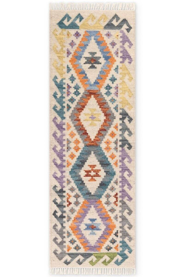 The Rugs Kamal Afghan Kelim Rug - Handwoven