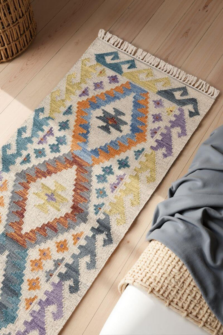 The Rugs Kamal Afghan Kelim Rug - Handwoven