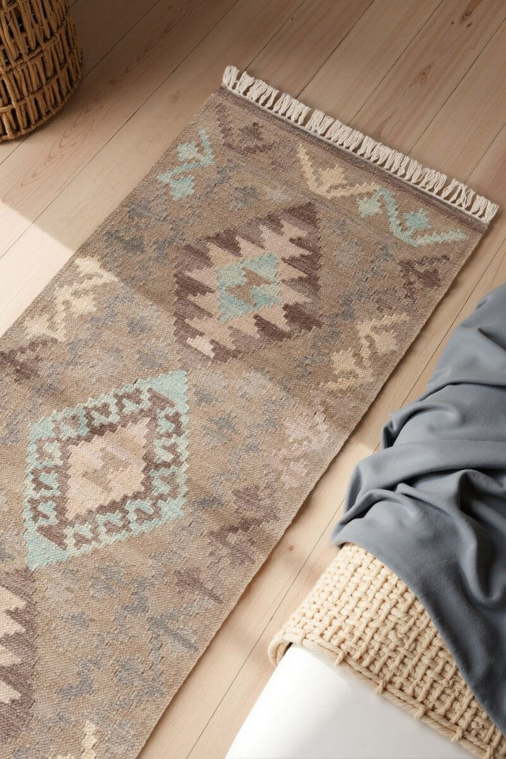 The Rugs Kamal Afghan Kelim Rug - Handwoven