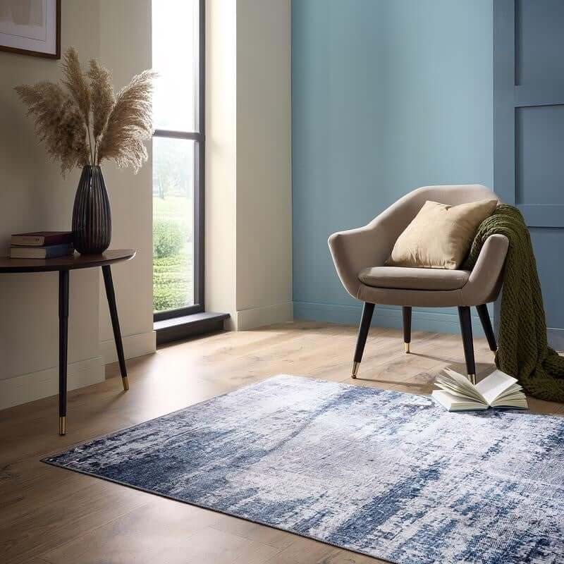 The Rugs Eco-Washable Abstract Design Rug for Modern Homes
