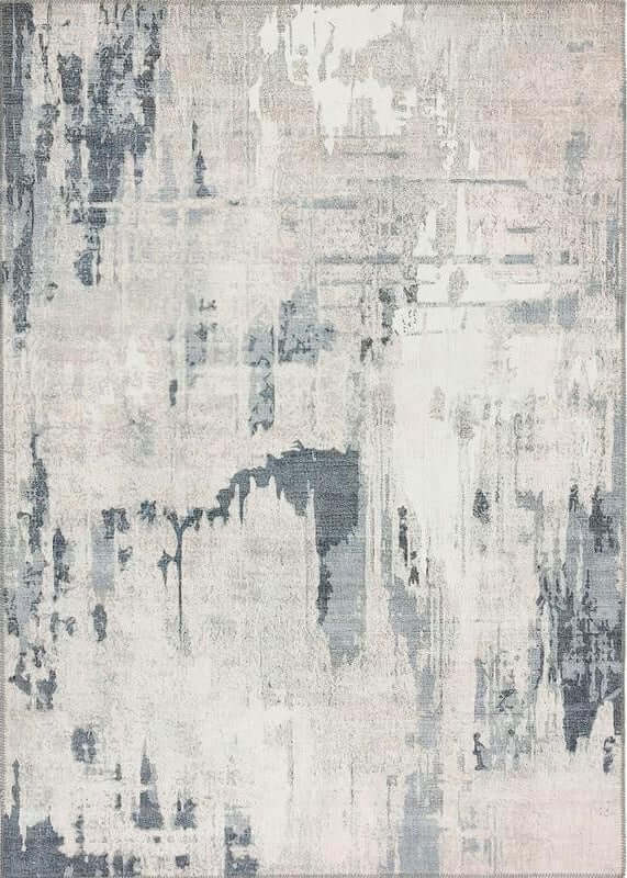 The Rugs Eco-Washable Abstract Design Rug for Modern Homes