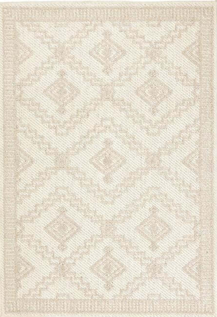 The Rustic Rug Diamond Design: Polyester Pile for Any Room