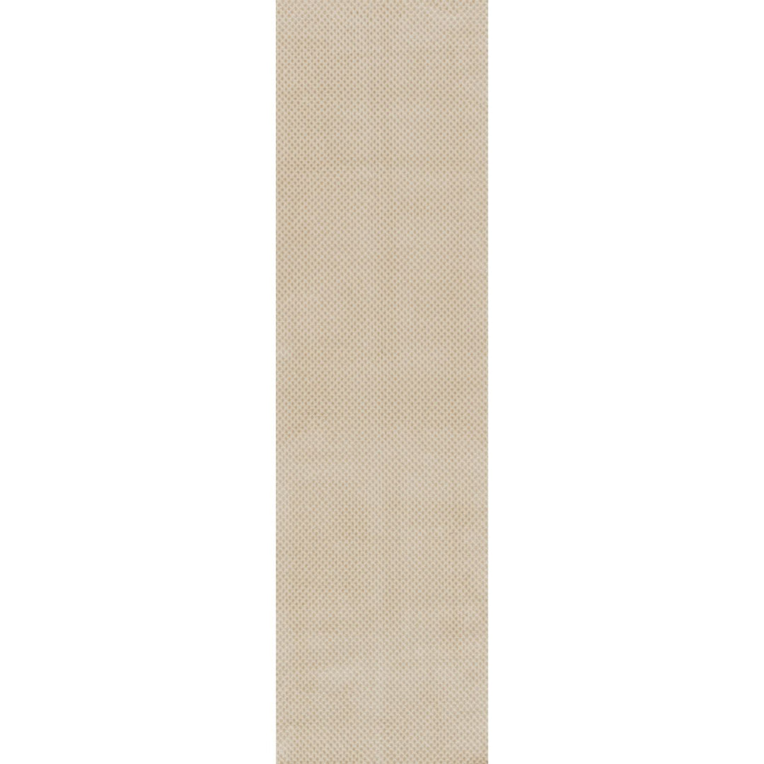 Beige Aura Rug stain-resistant, non-shedding, dots design