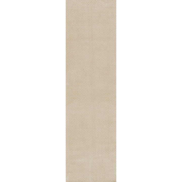 Beige Aura Rug stain-resistant, non-shedding, dots design