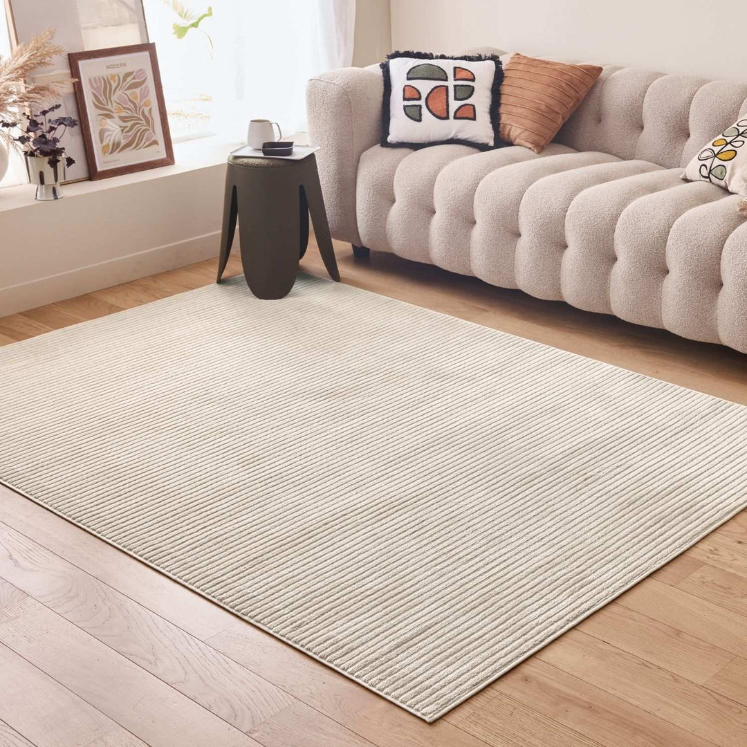 The Rugs Pearl Cream Area Rug | Soft & Durable Home Decor