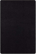 Plain Design Black Rug