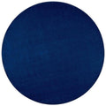 Plain Design Blue Rug