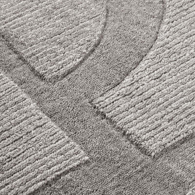 The Rugs Hand-Woven Wool Rug - Elegant Abstract Designs