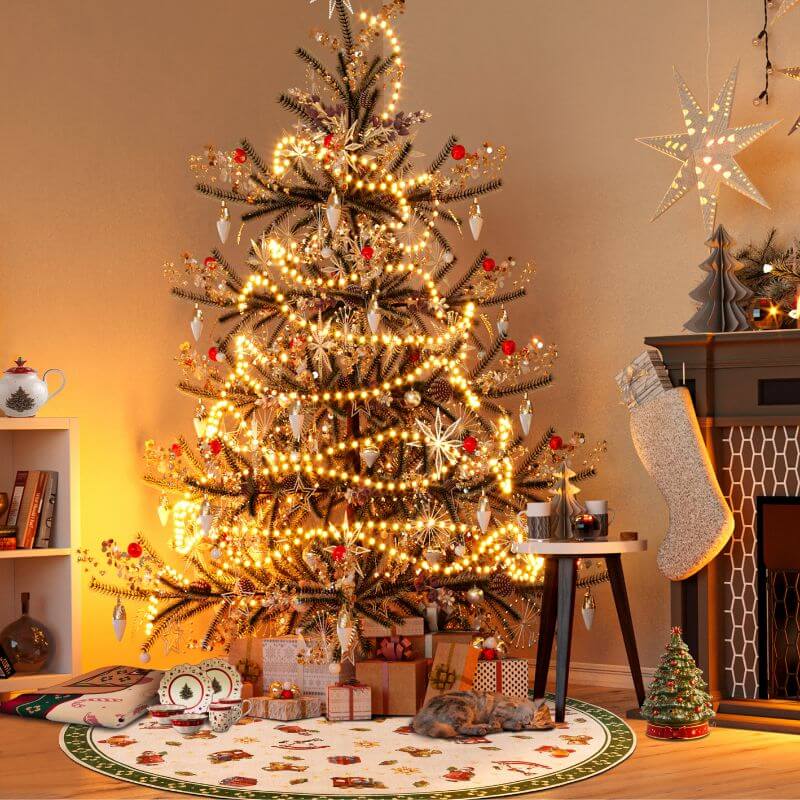 The Rugs Nostalgic Christmas Fun Design Rug