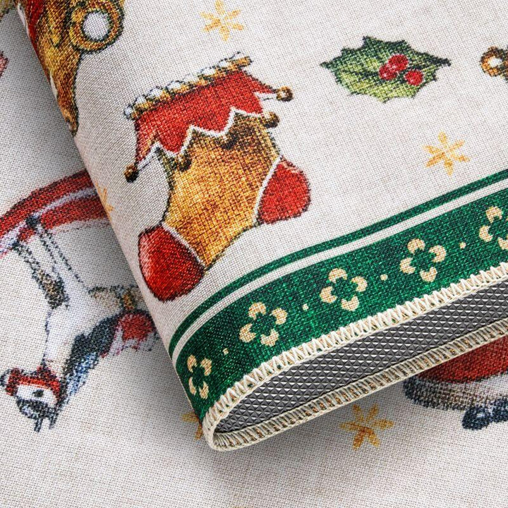 The Rugs Nostalgic Christmas Fun Design Rug
