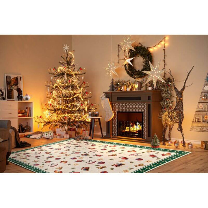 The Rugs Nostalgic Christmas Fun Design Rug