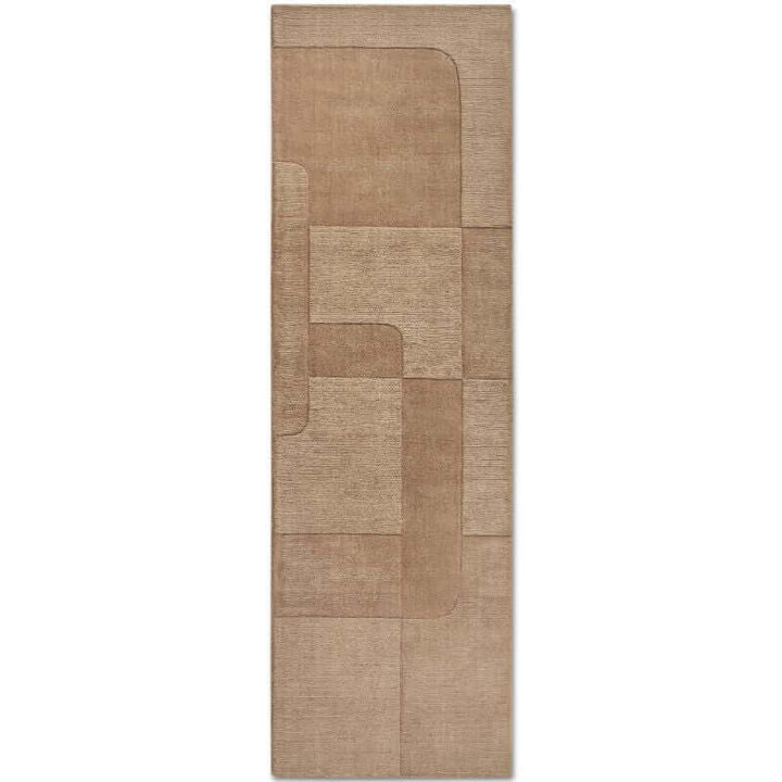 The Rugs Handwoven Abstract Design Wool Rug