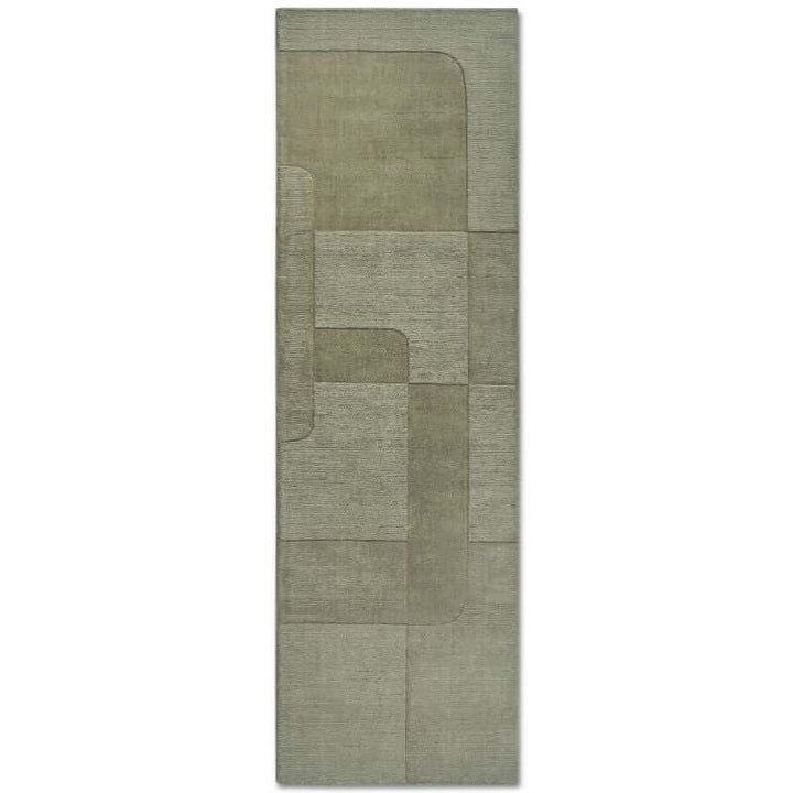 The Rugs Handwoven Abstract Design Wool Rug