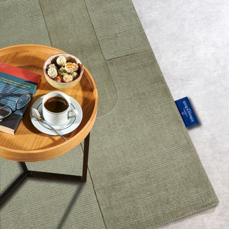 The Rugs Handwoven Abstract Design Wool Rug