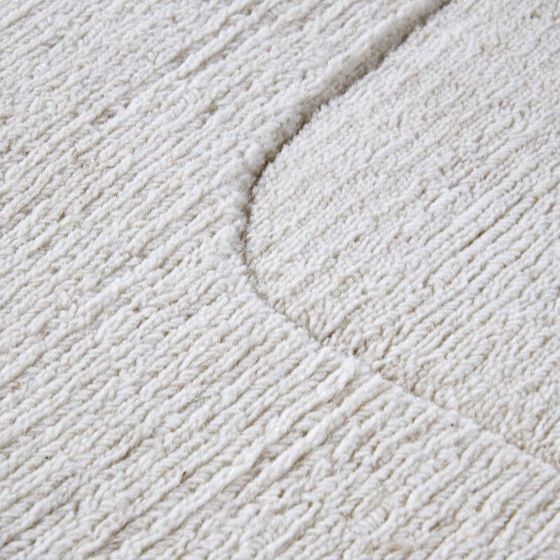 The Rugs Handwoven Abstract Design Wool Rug