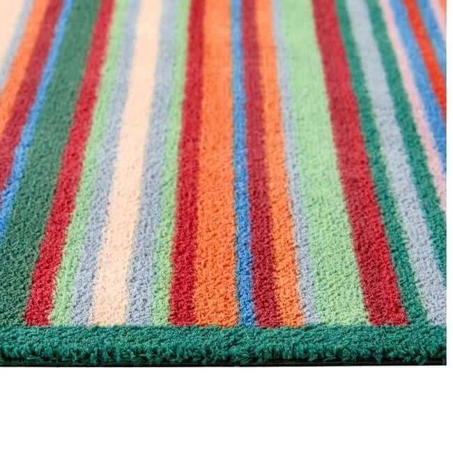 The Rugs Eco-Friendly Washable Striped Mat | Trap 95% Dirt