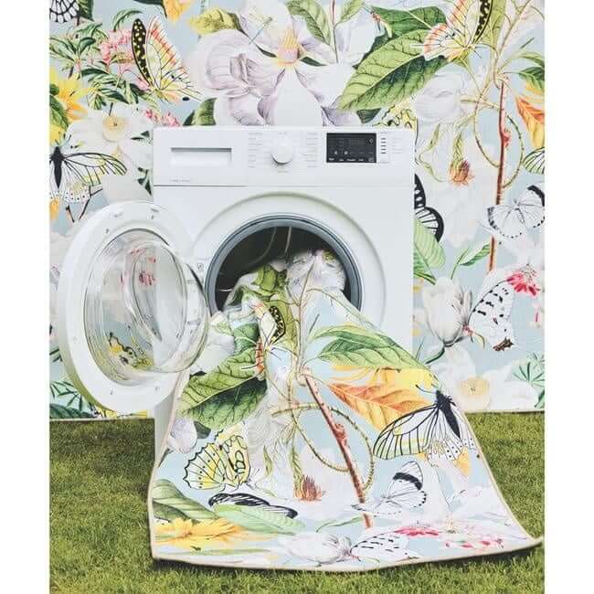 The Rugs Eco-Washable Multicolour Floral Rug |British Summer