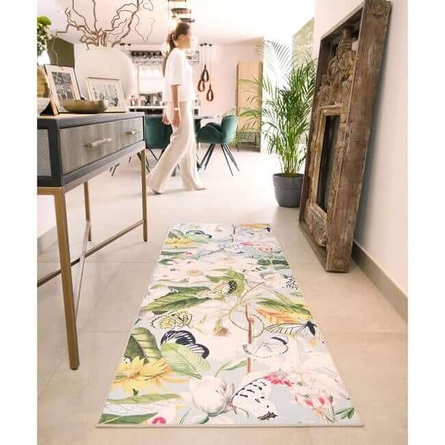 The Rugs Eco-Washable Multicolour Floral Rug |British Summer