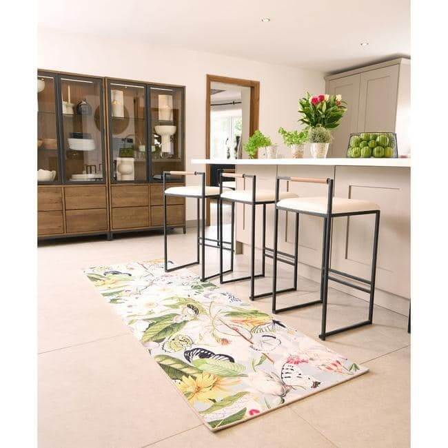 The Rugs Eco-Washable Multicolour Floral Rug |British Summer