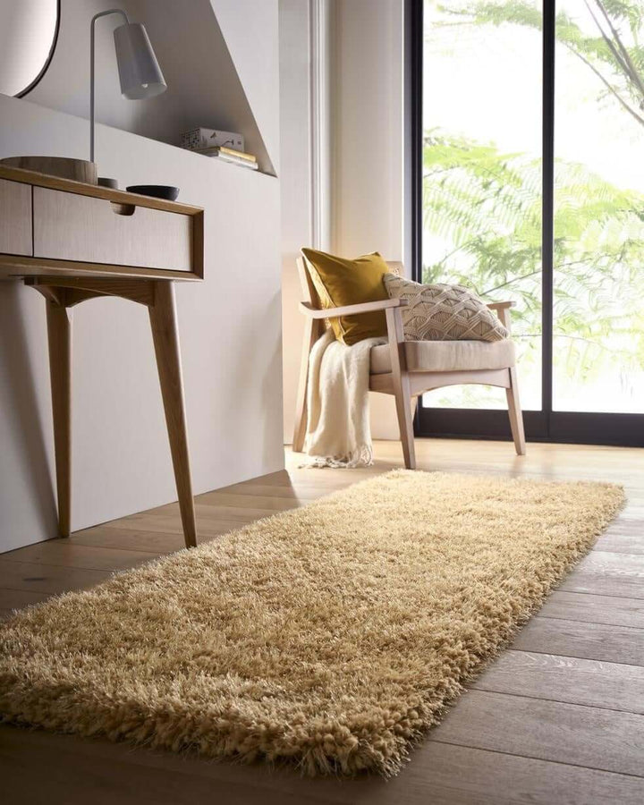 Chicago Ochre Shaggy Rug | Contemporary Comfort | The Rugs
