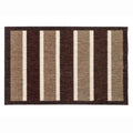 Washable Chocolate Stripe Mat