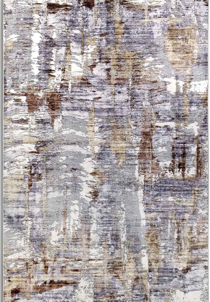 Shortpile Rug Malard – Abstract Modern Multicolour