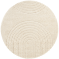 Design Deep-Pile Rug Fergus Round 160 cm