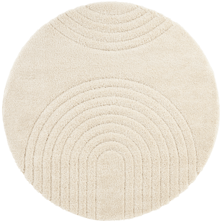 Design Deep-Pile Rug Fergus Round 160 cm