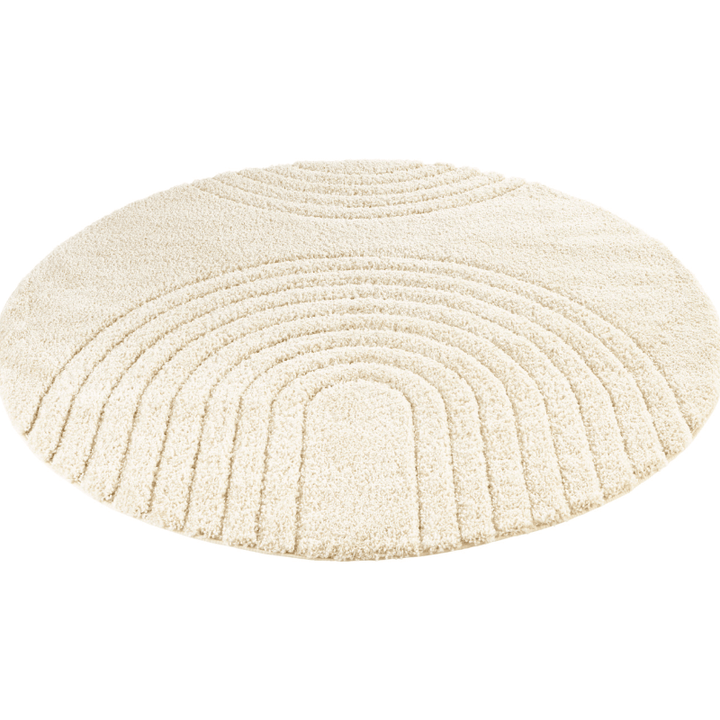 Design Deep-Pile Rug Fergus Round 160 cm