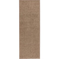 Modern Plain Velour Beige Rug