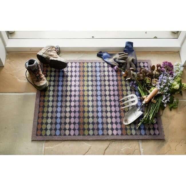 The Rugs Eco-Friendly Washable Dots Mat |Stylish & Practical