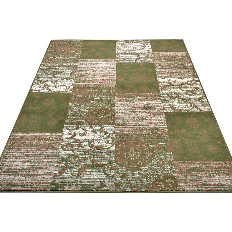 Designer Velours Rug Bloques – Patchwork
