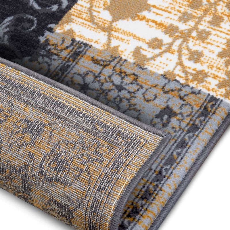 Designer Velours Rug Bloques – Patchwork