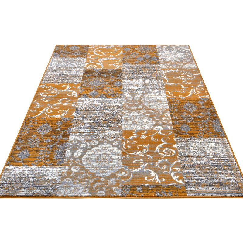 Designer Velours Rug Bloques – Patchwork