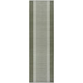 Designer Velours Green Runner “Band” – Classic Elegance