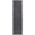 Designer Velours Grey Runner “Band” – Classic Elegance