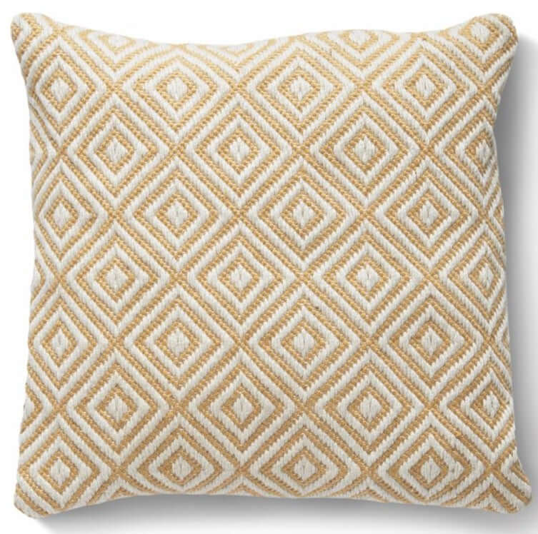 Diamond Design Woven Cushion | Eco-Luxury | The Rugs
