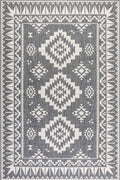Dynamic Indoor & Outdoor Reversible Grey Rug