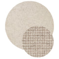 Eloise Woollen Cream Grey Rug