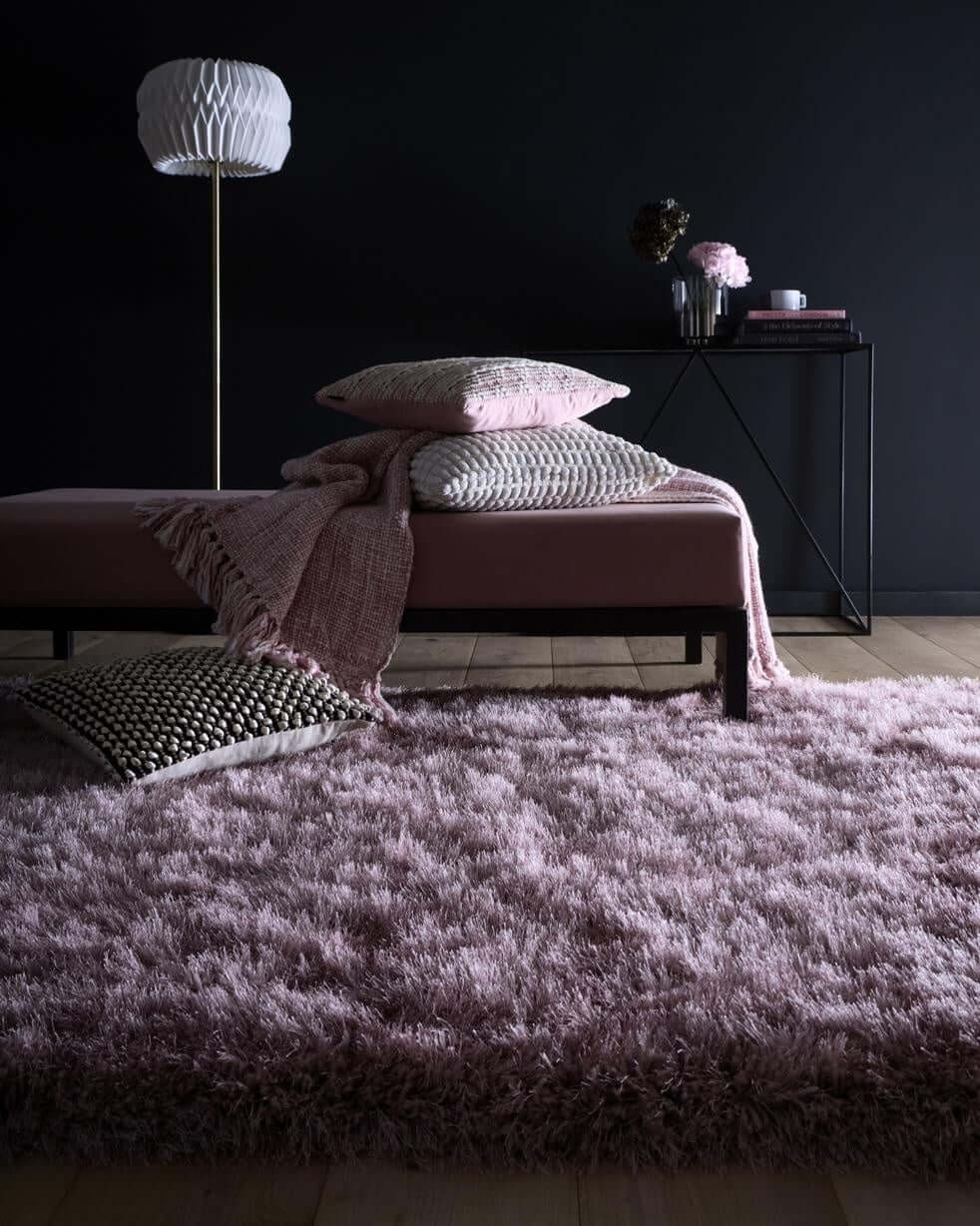 Extravagance Rose Shaggy Rug – The Rugs