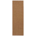 Flatwoven Sisal-Look Brown Runner Indoor Outdoor